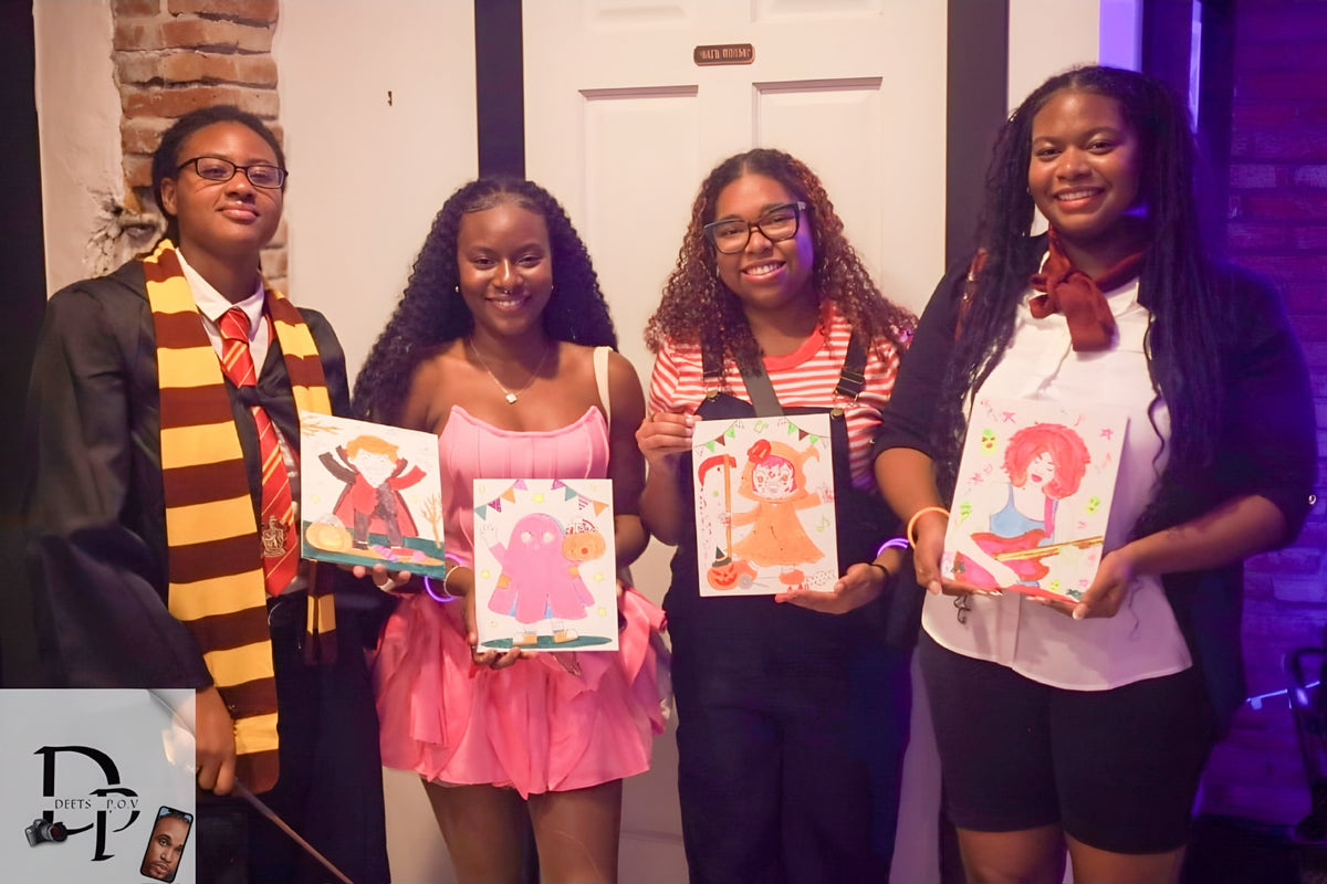 SIP & SPLATTER (GLOW IN THE DARK EDITION) - OCTOBER 24 |7PM-10PM