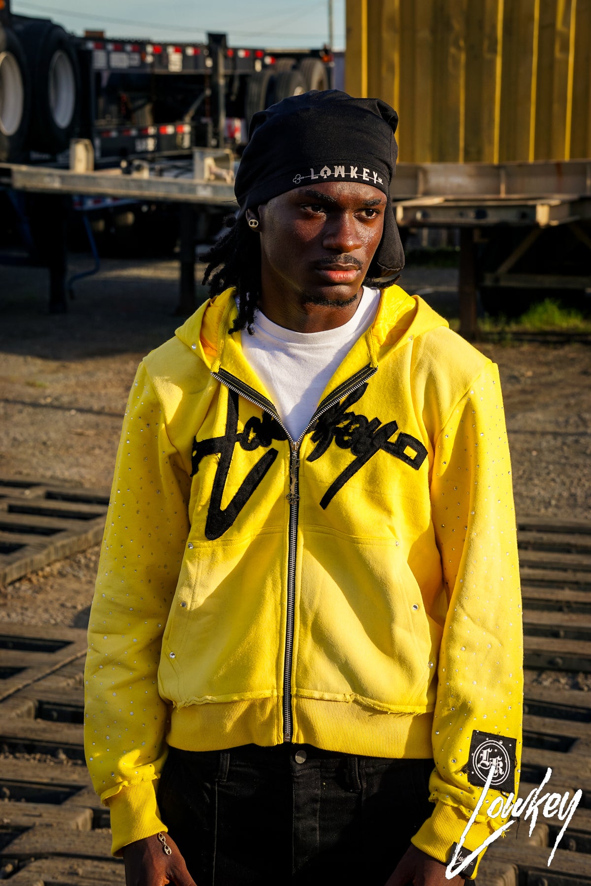 Lowkey Yellow Hooded Zip- 1st Edition